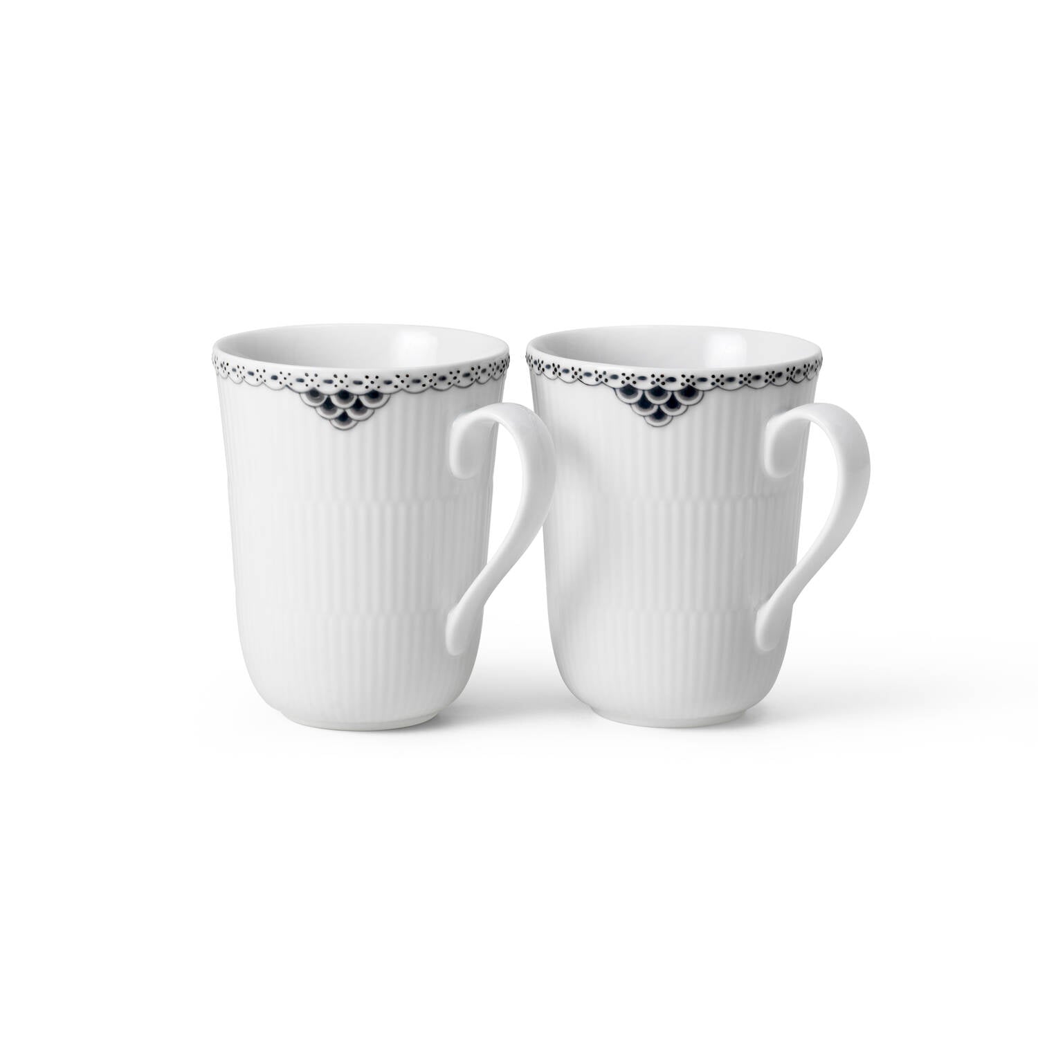 Sort Riflet Blonde krus 33 cl. - 2 stk.